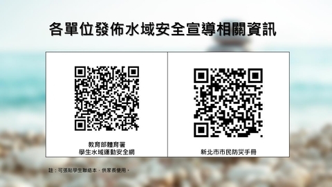 附件5-各單位發佈水域安全宣導相關資訊