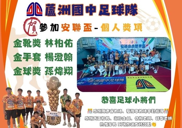 足球隊安聯盃個人獎項榮譽